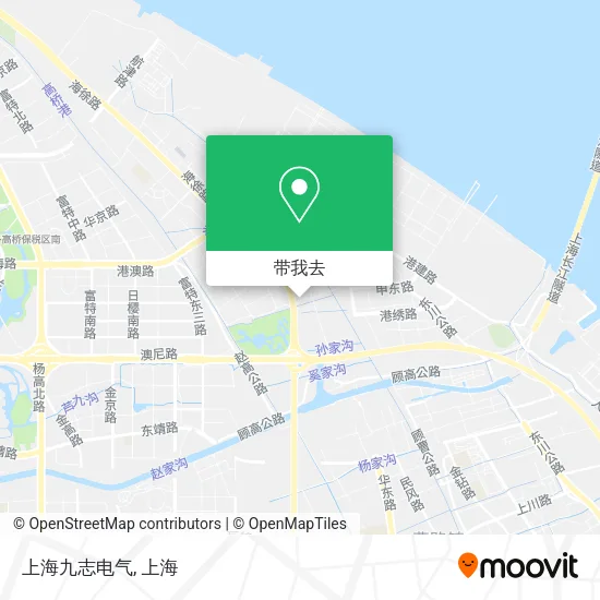 上海九志电气地图