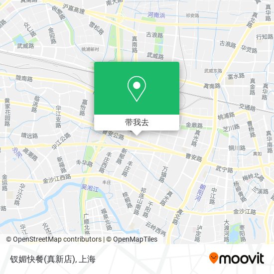 钗媚快餐(真新店)地图