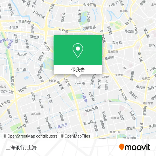 上海银行地图