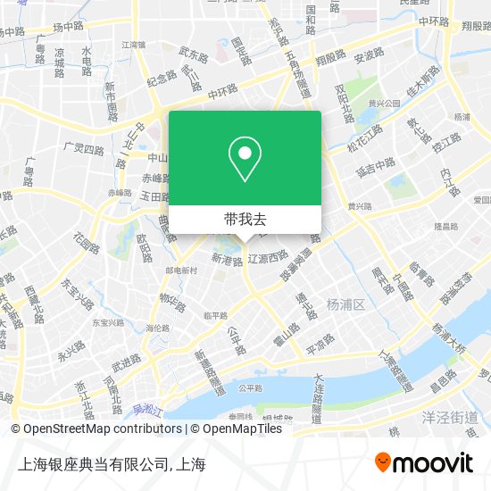 上海银座典当有限公司地图