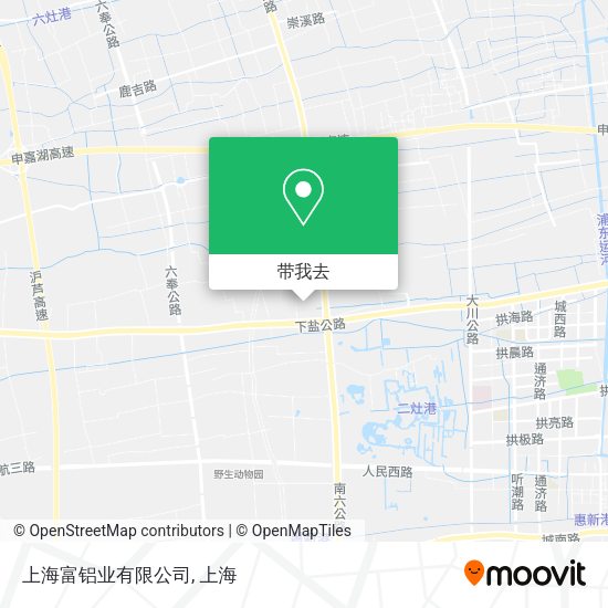 上海富铝业有限公司地图