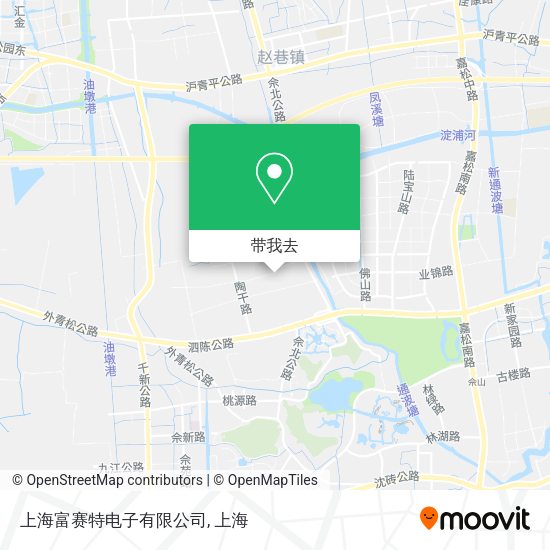 上海富赛特电子有限公司地图