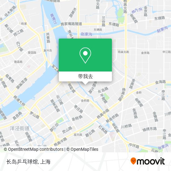 长岛乒乓球馆地图