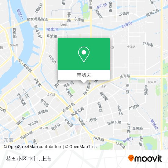 荷五小区-南门地图