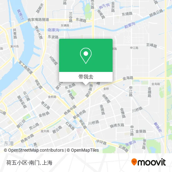荷五小区-南门地图