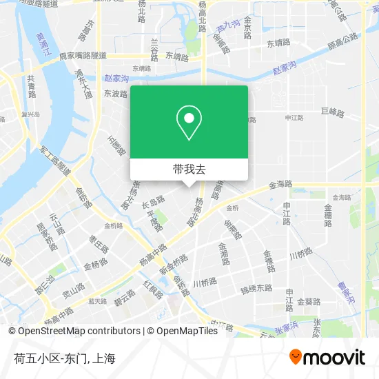 荷五小区-东门地图