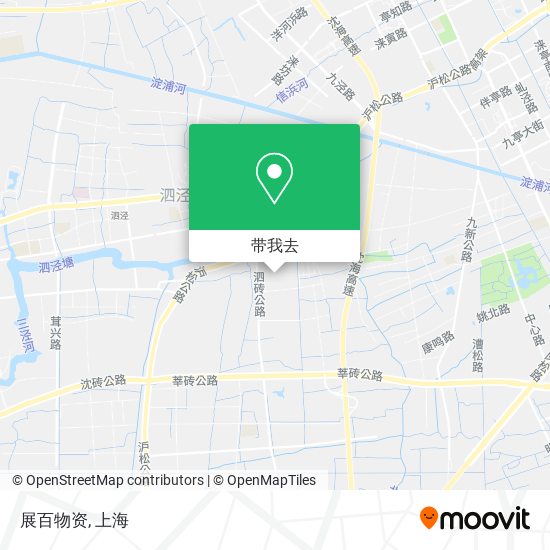 展百物资地图
