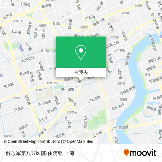 解放军第八五医院-住院部地图