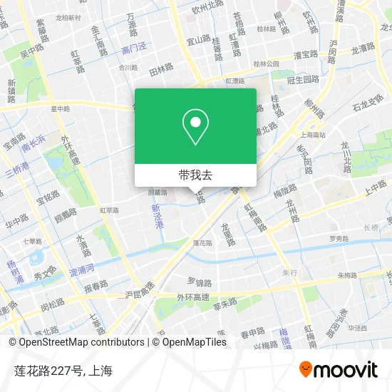 莲花路227号地图