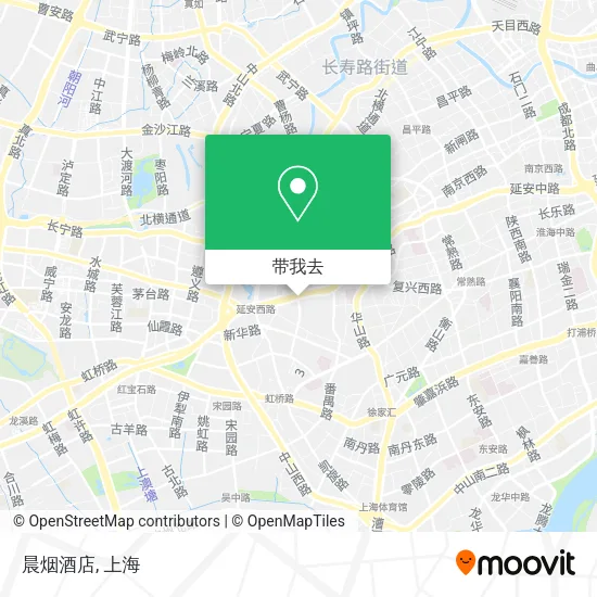 晨烟酒店地图