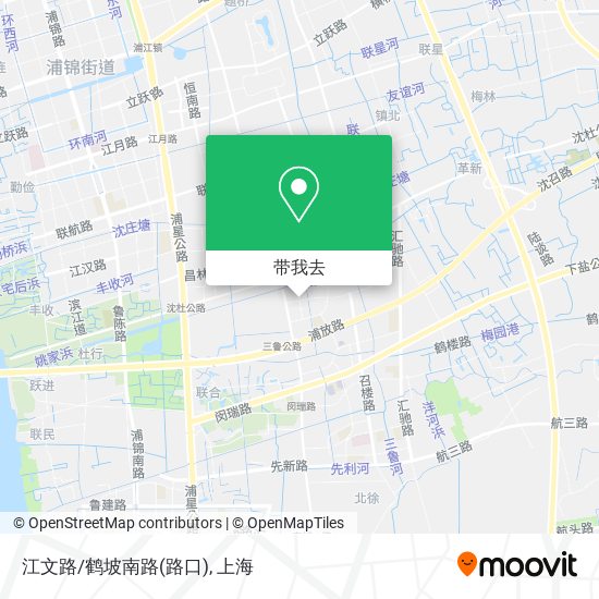 江文路/鹤坡南路(路口)地图