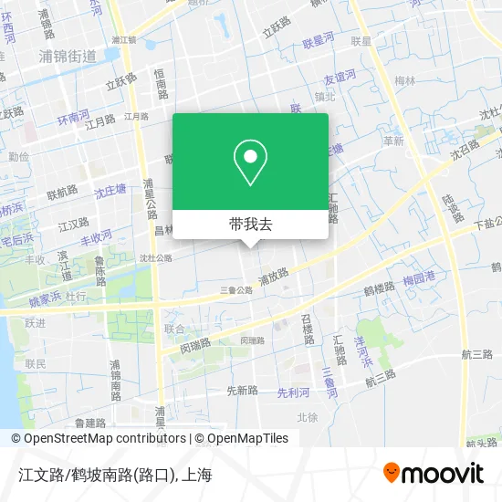 江文路/鹤坡南路(路口)地图