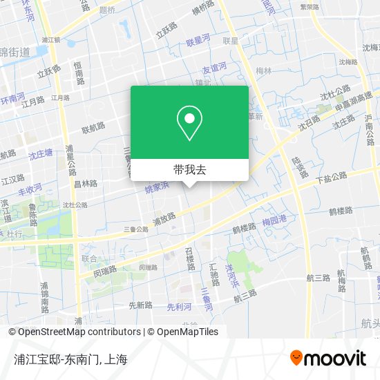 浦江宝邸-东南门地图