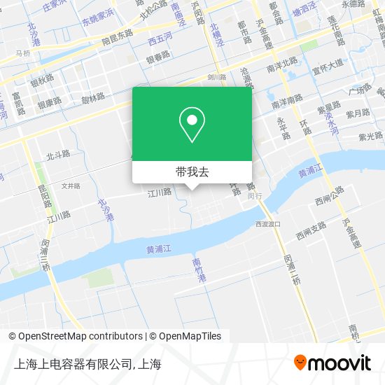 上海上电容器有限公司地图