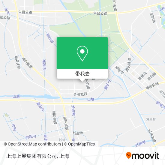 上海上展集团有限公司地图