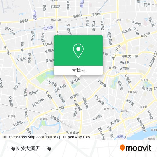 上海长缘大酒店地图