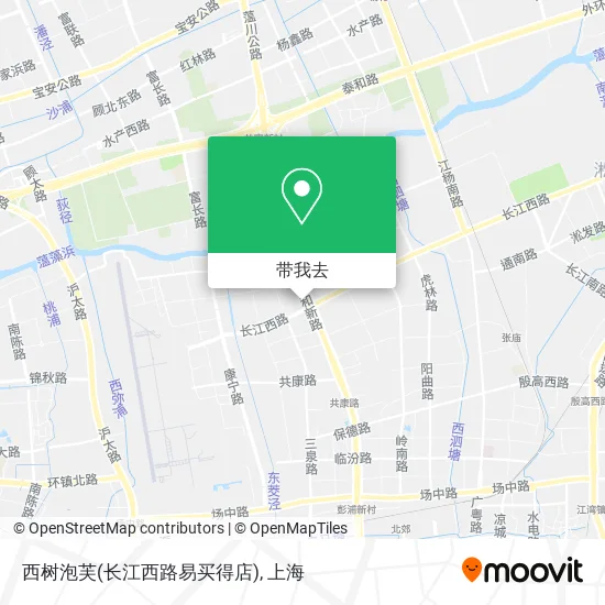 西树泡芙(长江西路易买得店)地图