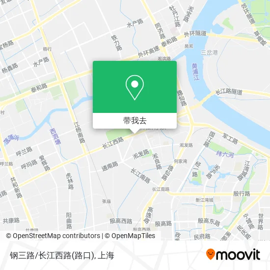钢三路/长江西路(路口)地图
