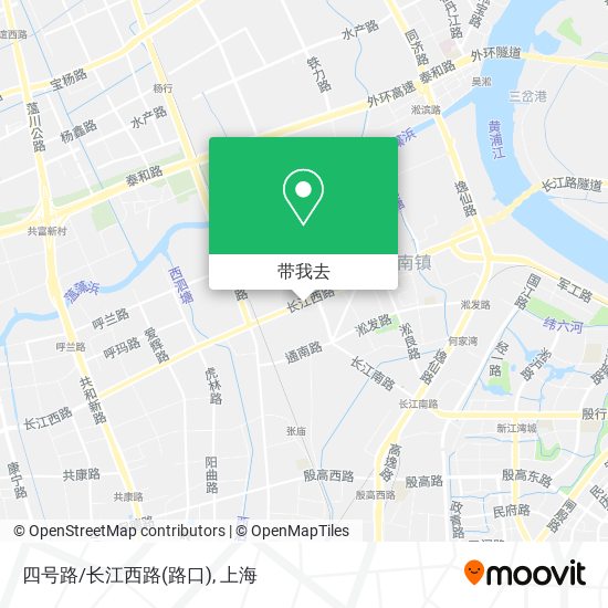 四号路/长江西路(路口)地图