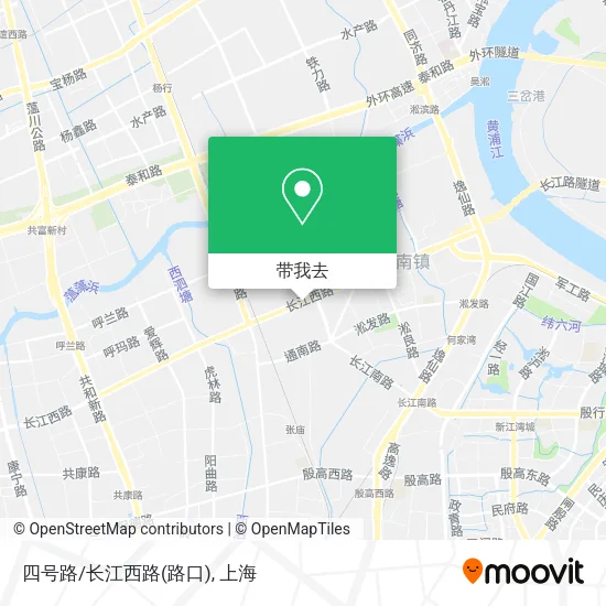 四号路/长江西路(路口)地图