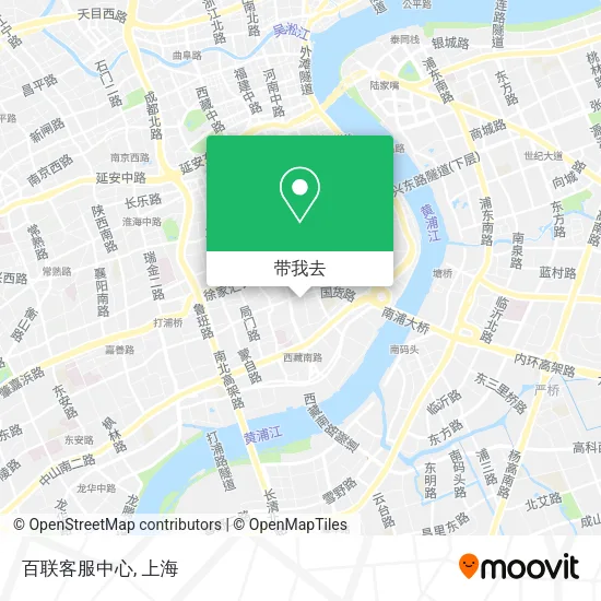 百联客服中心地图