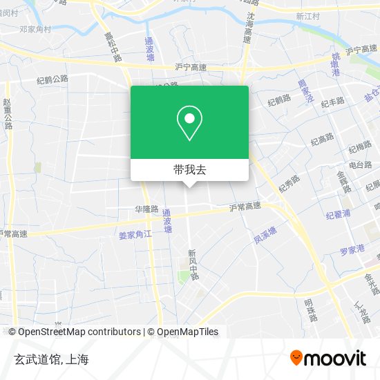 玄武道馆地图