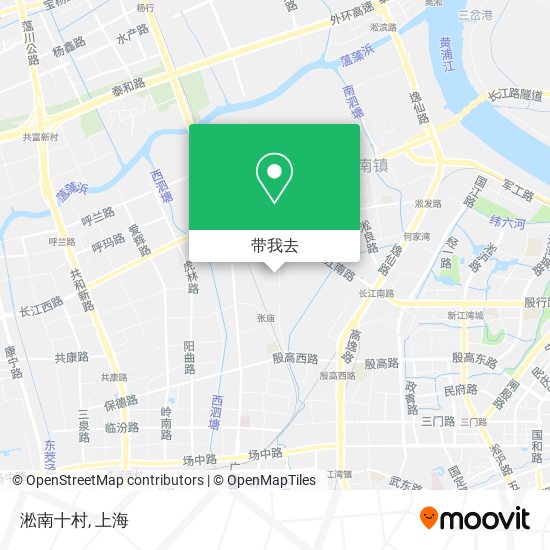 淞南十村地图