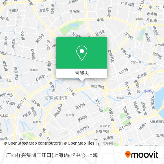 广西祥兴集团三江口(上海)品牌中心地图