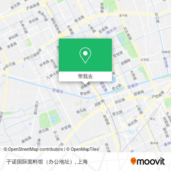 子诺国际面料馆（办公地址）地图