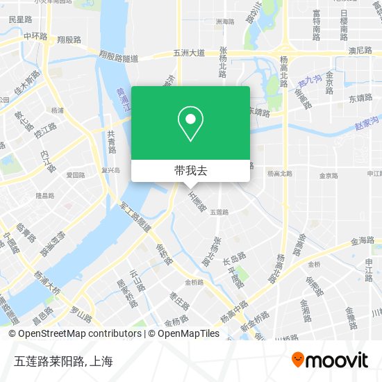 五莲路莱阳路地图