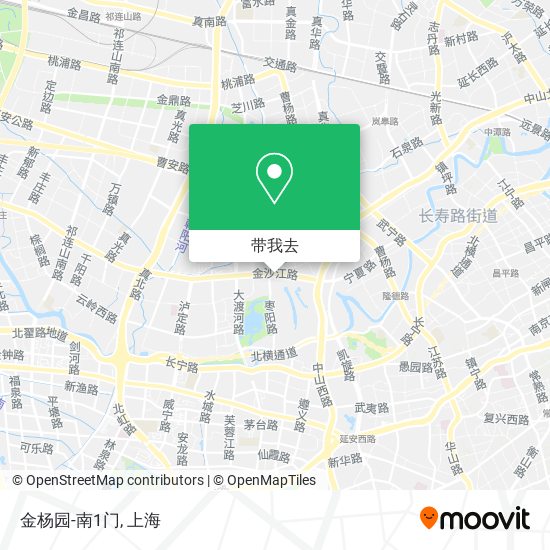 金杨园-南1门地图