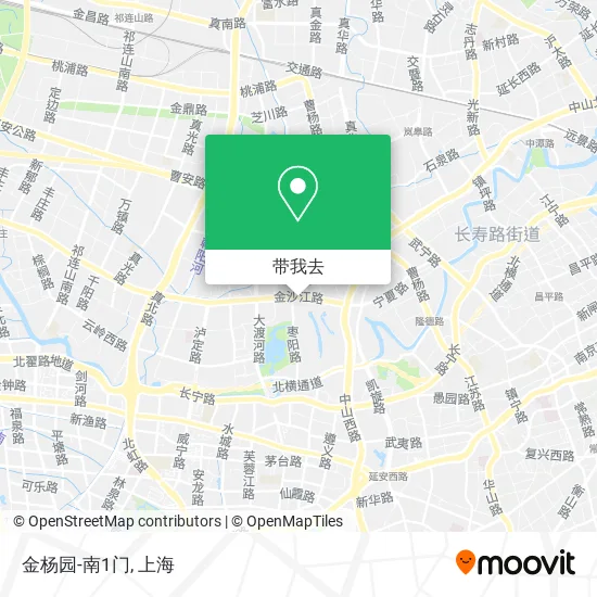 金杨园-南1门地图