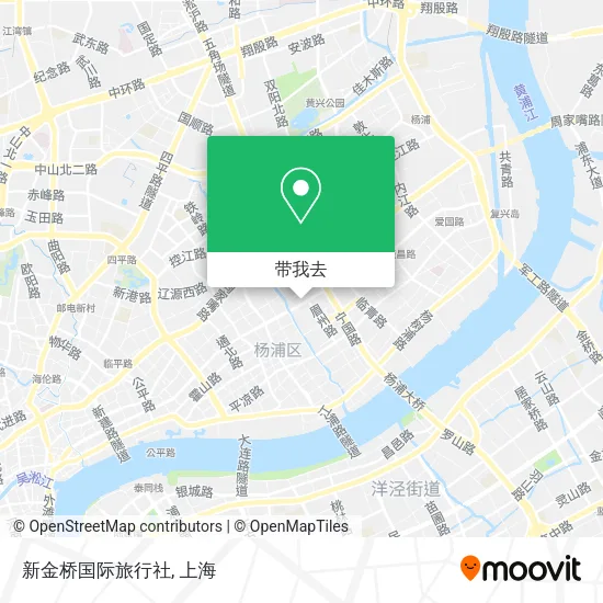新金桥国际旅行社地图