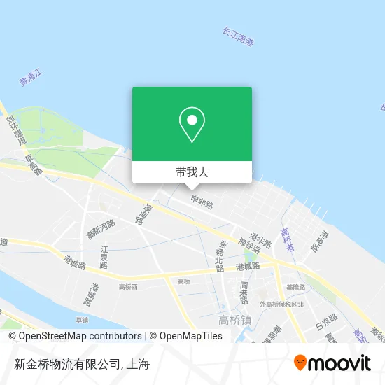 新金桥物流有限公司地图