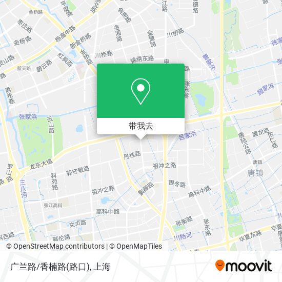 广兰路/香楠路(路口)地图