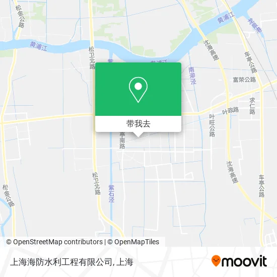 上海海防水利工程有限公司地图