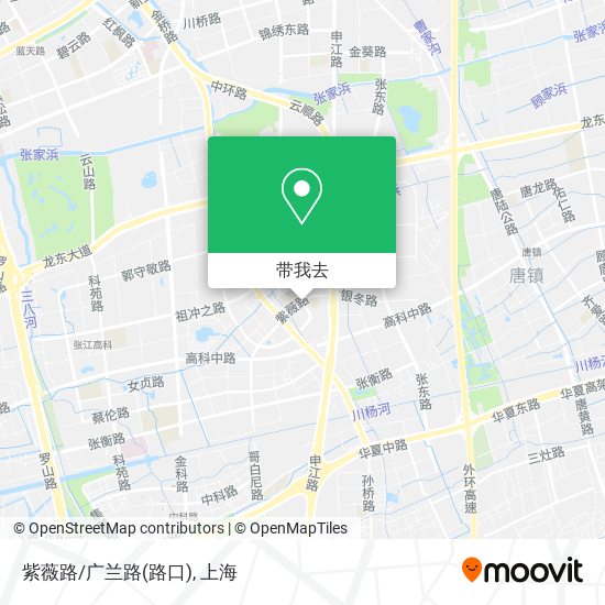紫薇路/广兰路(路口)地图