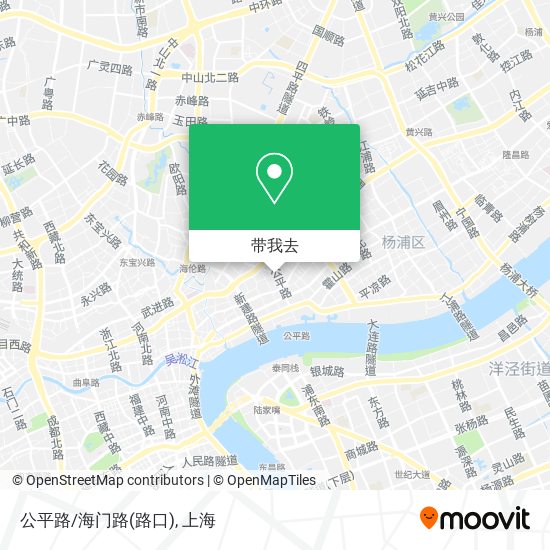 公平路/海门路(路口)地图