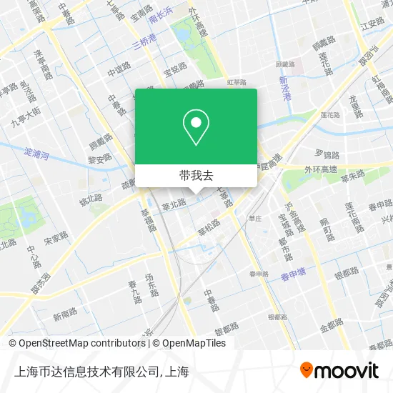 上海币达信息技术有限公司地图
