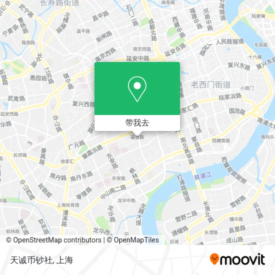 天诚币钞社地图