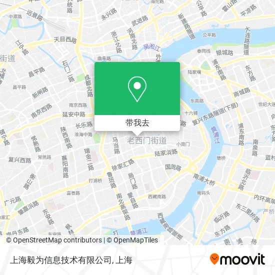 上海毅为信息技术有限公司地图
