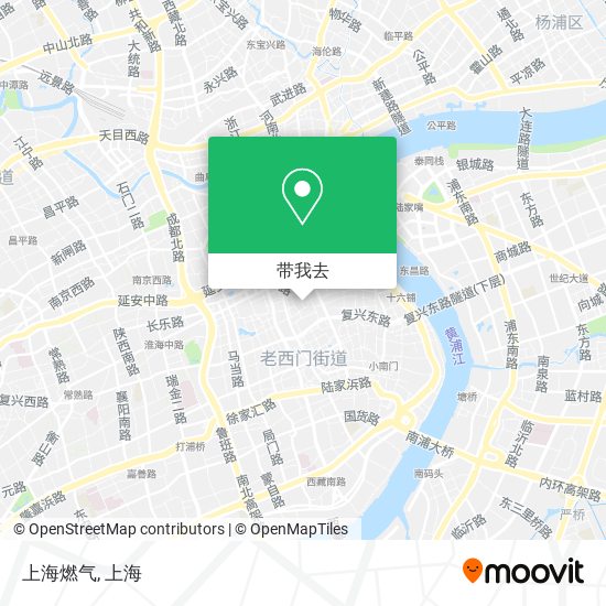 上海燃气地图