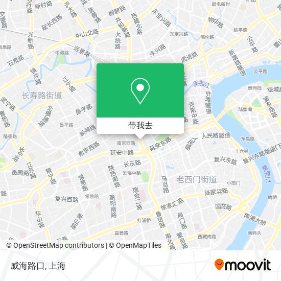 威海路口地图