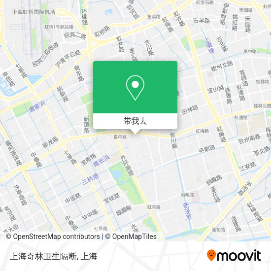 上海奇林卫生隔断地图