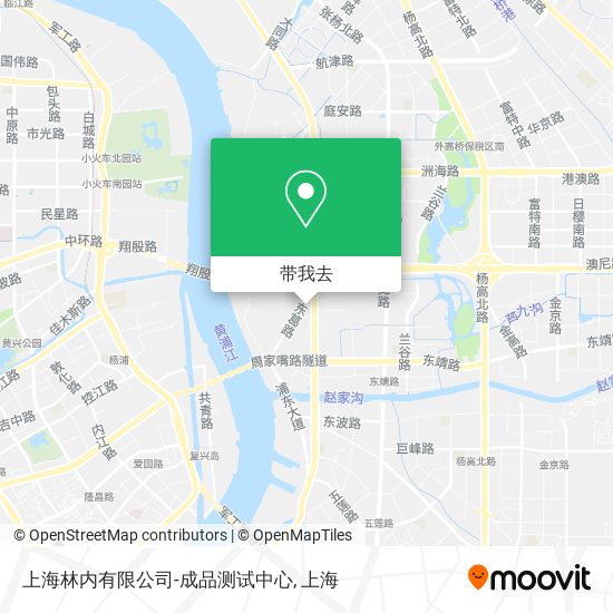 上海林内有限公司-成品测试中心地图