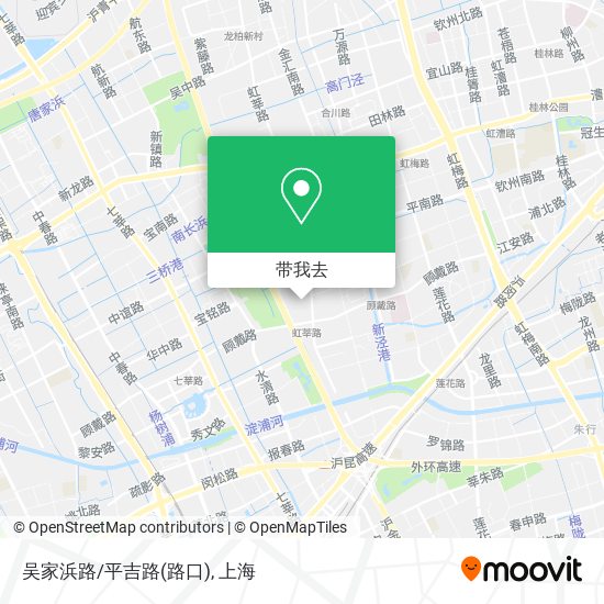 吴家浜路/平吉路(路口)地图