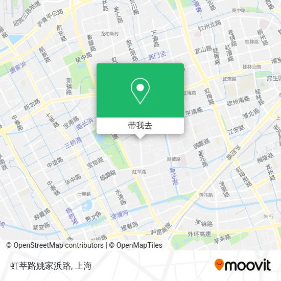 虹莘路姚家浜路地图