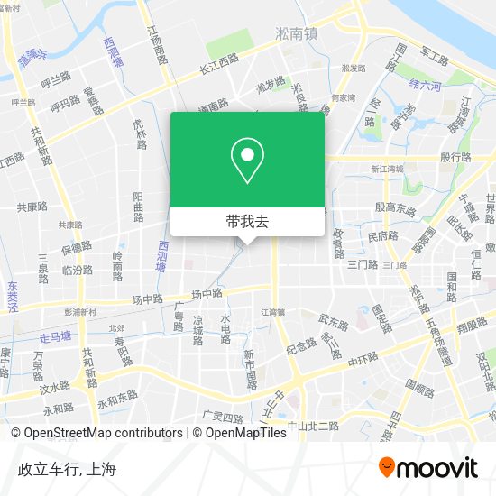 政立车行地图