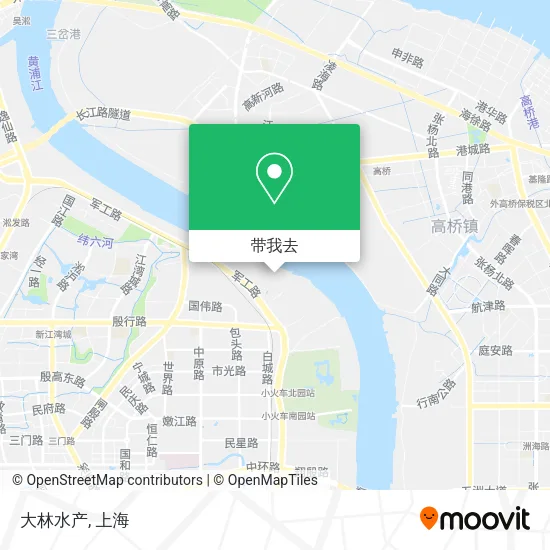 大林水产地图