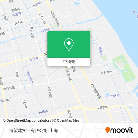 上海望建实业有限公司地图